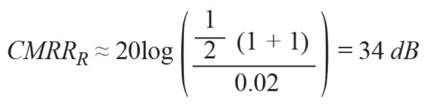 提高差分放大器的共模抑制比，電阻的選擇很關鍵