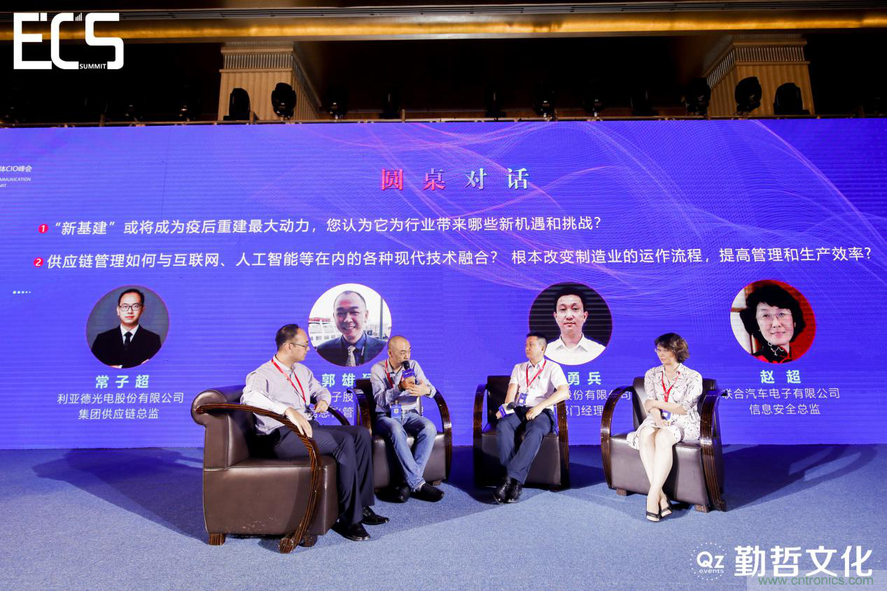【ECS 2020】第二屆中國電子通信與半導(dǎo)體CIO峰會(huì)圓滿落幕！