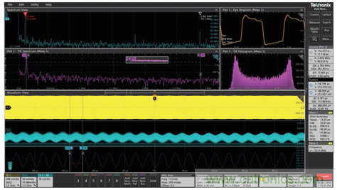 MSO6B專治抖動！查找和診斷功率完整性問題導致的抖動