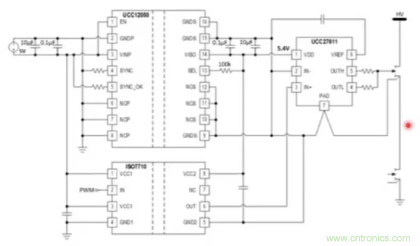 穿越隔離柵供電：TI教你一個好方法！