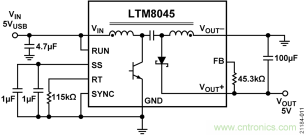 USB供電、915MHz ISM無(wú)線(xiàn)電頻段、具有過(guò)溫管理功能的1W功率放大器