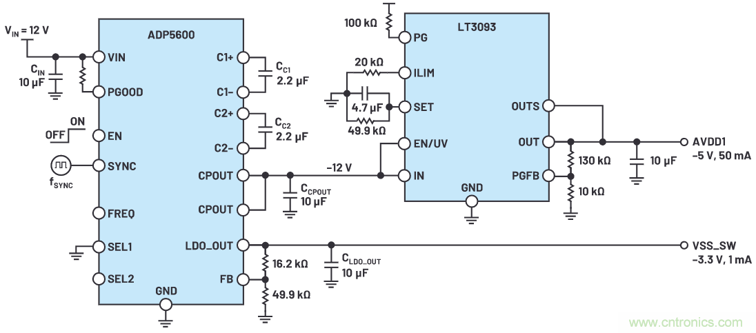 交錯(cuò)式反相電荷泵&mdash;&mdash;第二部分：實(shí)現(xiàn)和結(jié)果