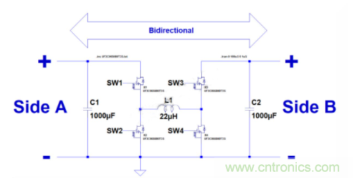 如何用碳化硅MOSFET設(shè)計(jì)雙向降壓-升壓轉(zhuǎn)換器？