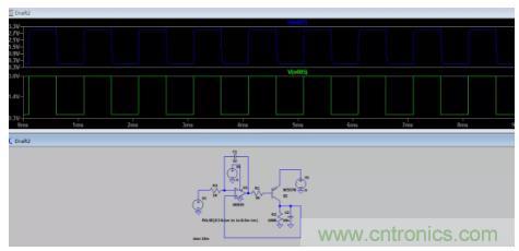 反饋點接到運放同相端，輸出震蕩后是電路還是負反饋嗎？