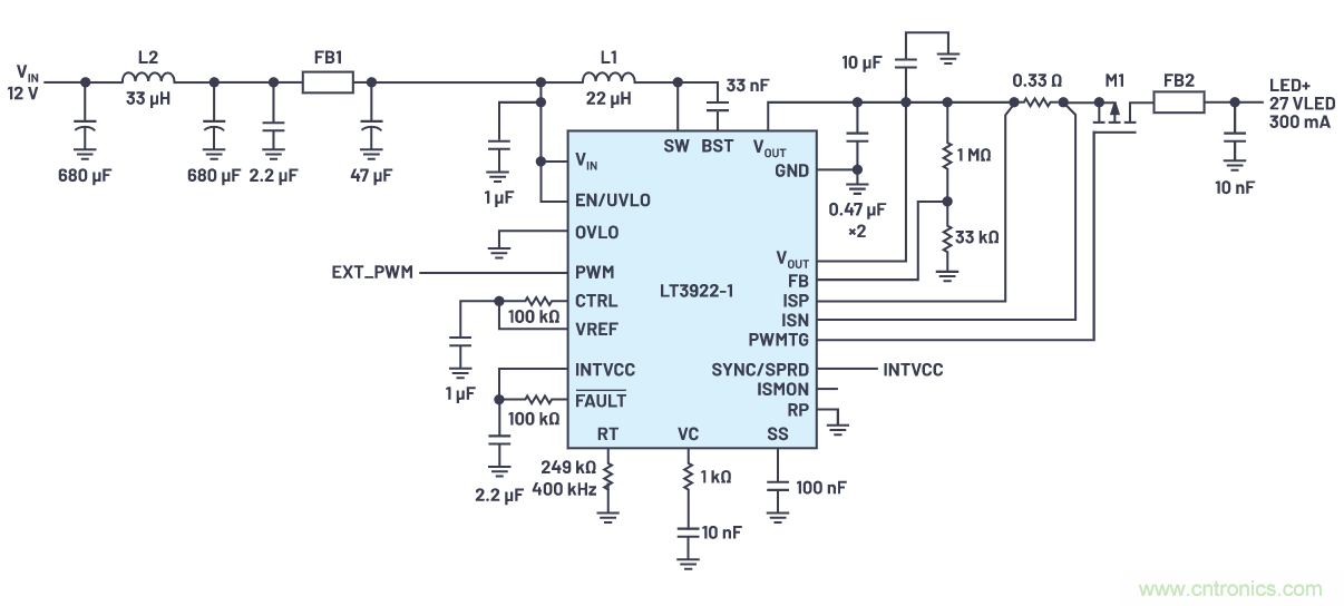 如何抑制來自開關(guān)電源的復(fù)雜的FM頻段傳導(dǎo)輻射？