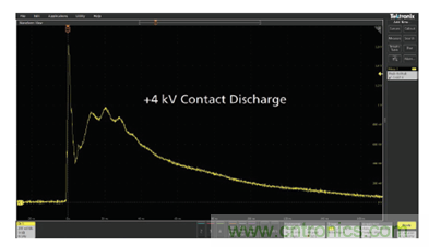 如何使用示波器檢驗(yàn)ESD仿真器？