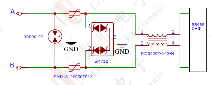伺服電機(jī)驅(qū)動(dòng)接口、電源保護(hù)方案