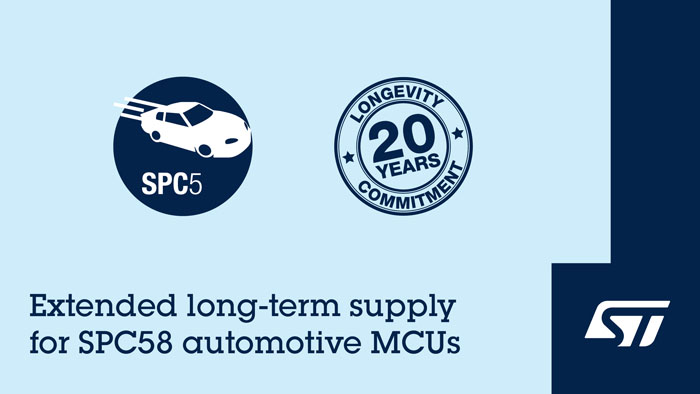 意法半導(dǎo)體保障SPC58汽車MCU供應(yīng)20年，破解供應(yīng)鏈焦慮