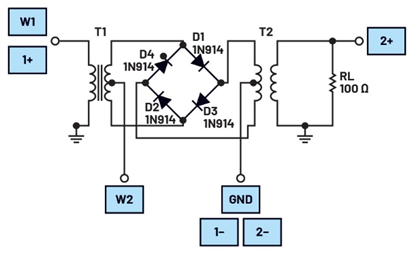 學子專區(qū)—ADALM2000實驗指南：二極管環(huán)形調制器的設計