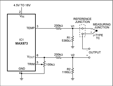 如何利用電壓基準補償熱電偶冷端？