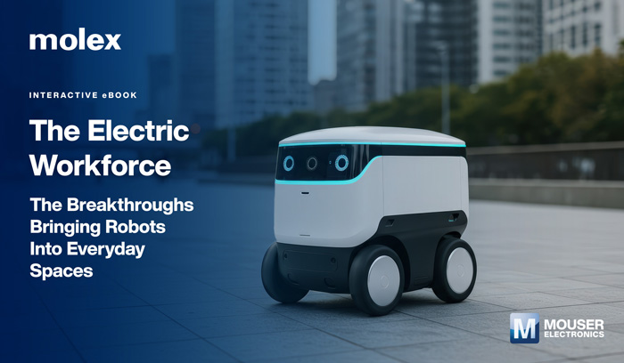 揭秘未來(lái)勞動(dòng)力：貿(mào)澤與Molex新電子書解析機(jī)器人技術(shù)變革