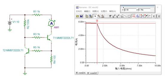 2個NPN三極管組成的恒流電路，如何工作？