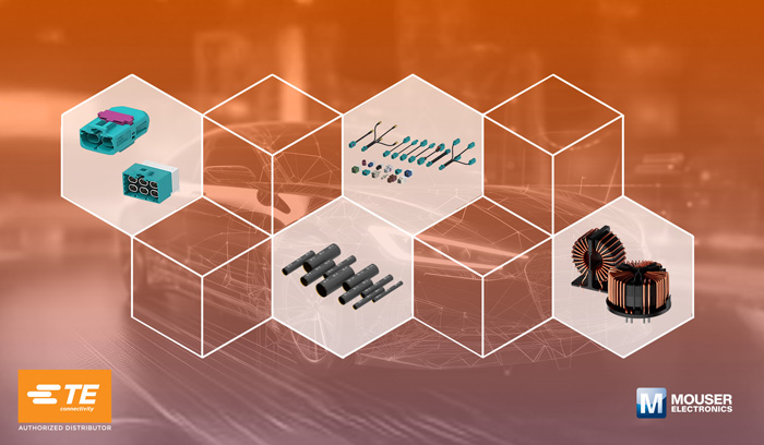 尋找TE元件？貿(mào)澤電子供應(yīng)TE Connectivity超75萬(wàn)種元器件